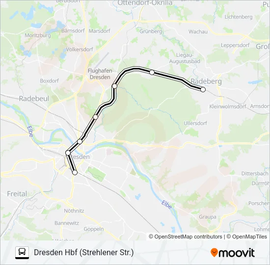 RB60 Bus Line Map