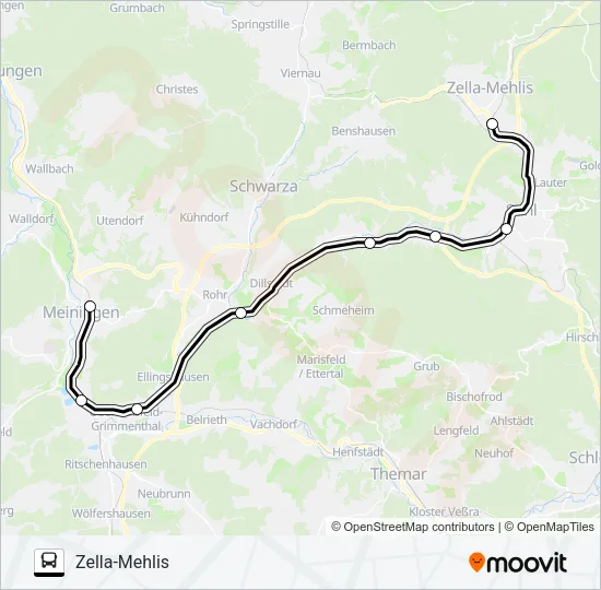 Автобус EV: карта маршрута