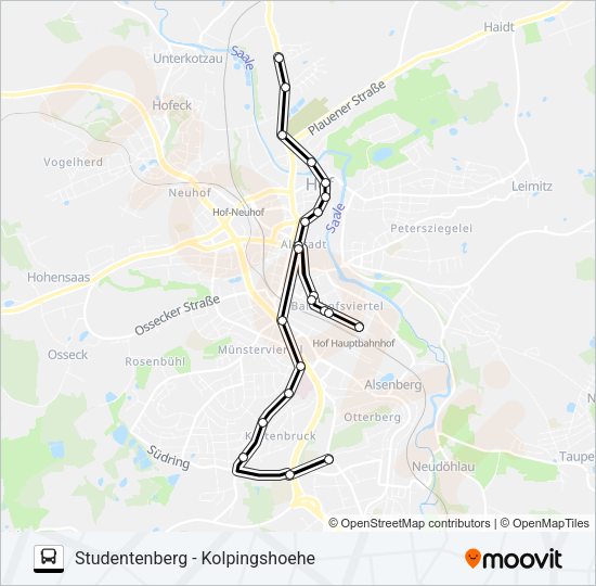 Автобус 15E6: карта маршрута
