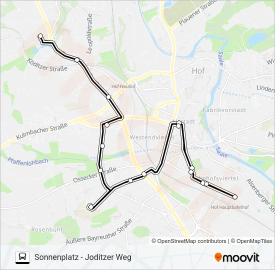Автобус 15E8: карта маршрута
