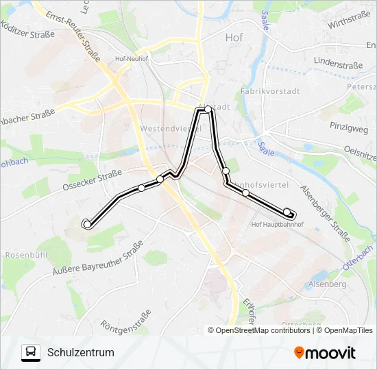 15E9 Bus Line Map