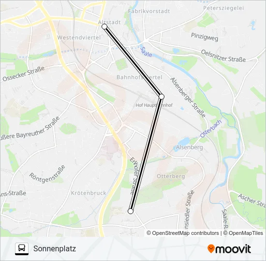 15E20 Bus Line Map