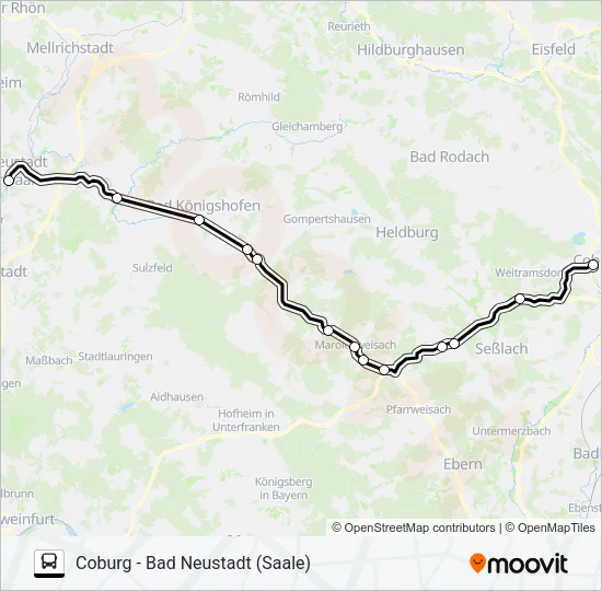 800 Bus Line Map