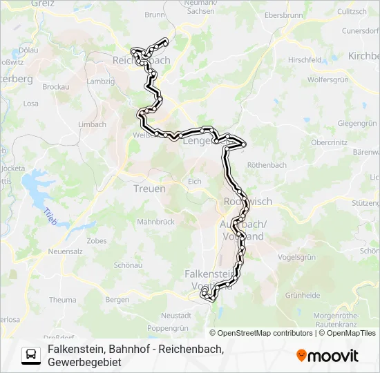 Автобус 10: карта маршрута