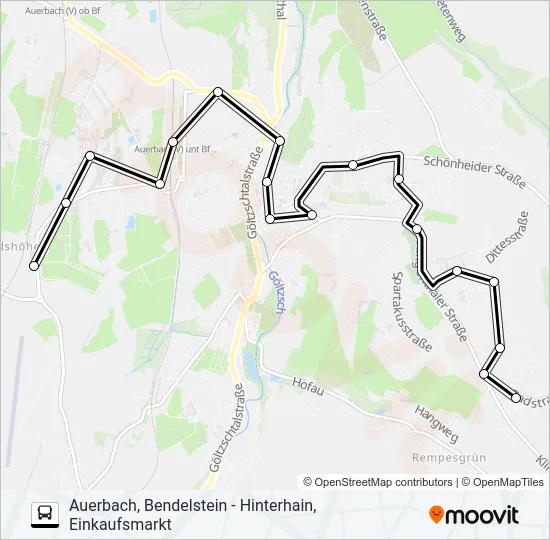 11 Bus Line Map