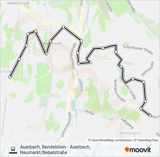 11 Bus Line Map