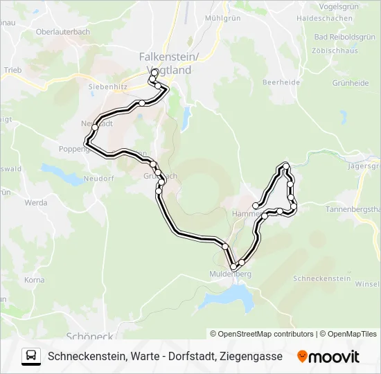 Автобус 23: карта маршрута