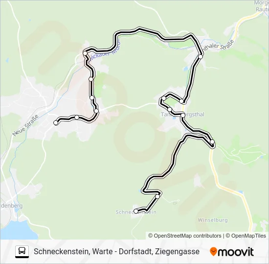 Автобус 23: карта маршрута