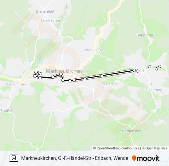 31 Route: Schedules, Stops & Maps - Markneukirchen, C-Wieck-Ring (Updated)