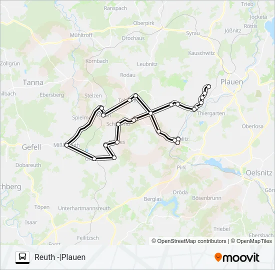 47 Bus Line Map