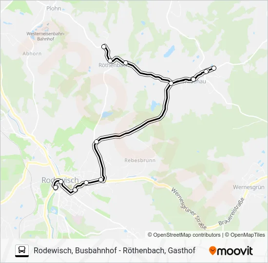 Автобус 65: карта маршрута