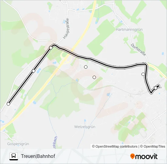 78 Bus Line Map