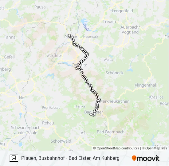 92 Bus Line Map