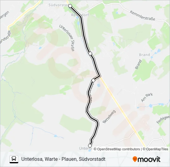 99 Bus Line Map