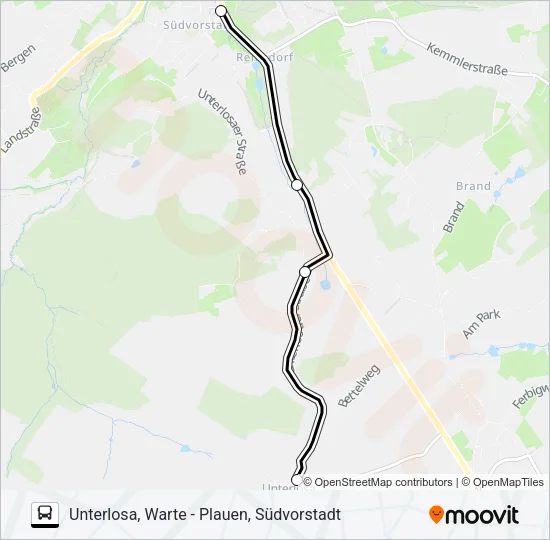 99 Bus Line Map