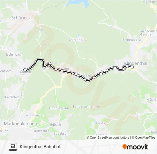 Автобус 971: карта маршрута