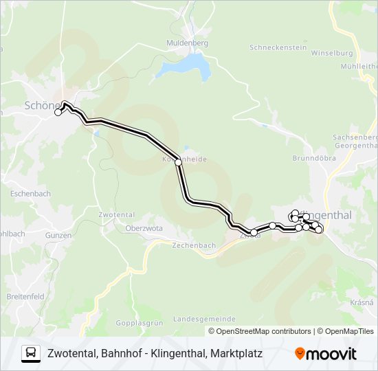 Автобус 971: карта маршрута