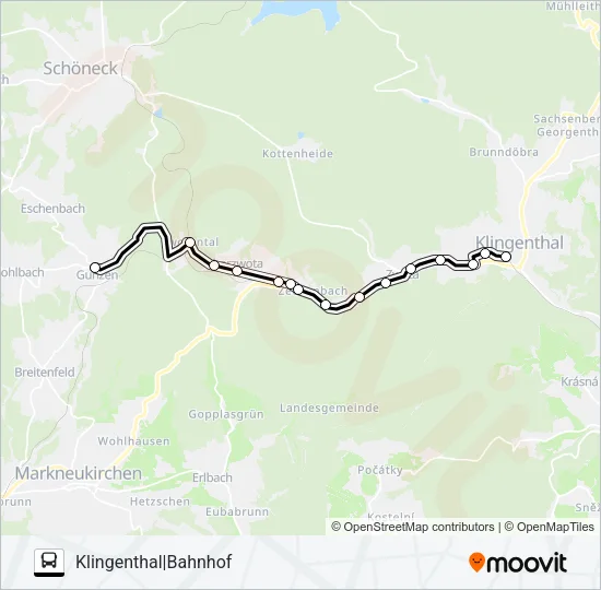 Автобус 971: карта маршрута