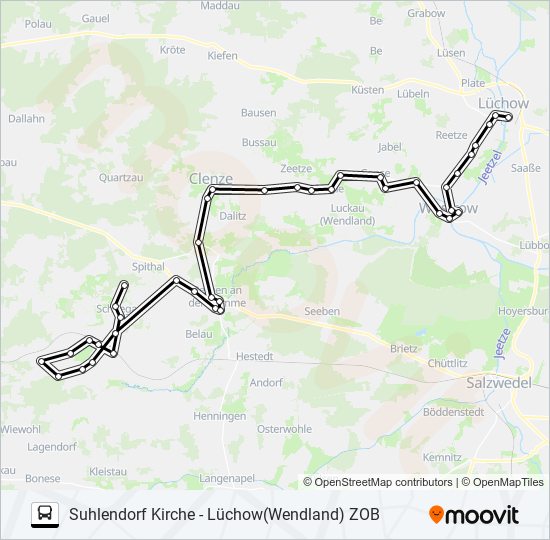 8300 bus Line Map