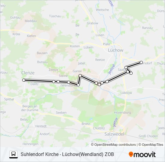 8300 bus Line Map