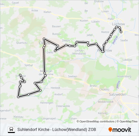 8300 bus Line Map