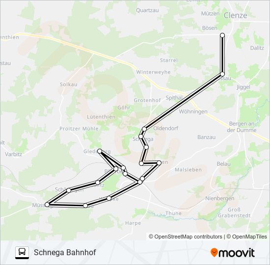 8302 bus Line Map