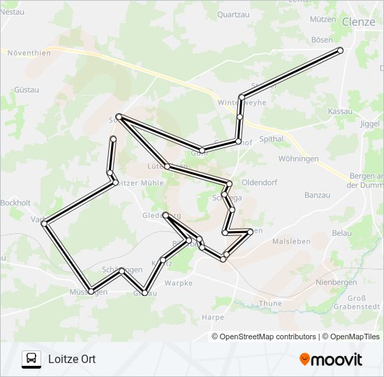 8304 Bus Route