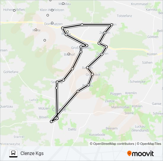 8312 bus Line Map