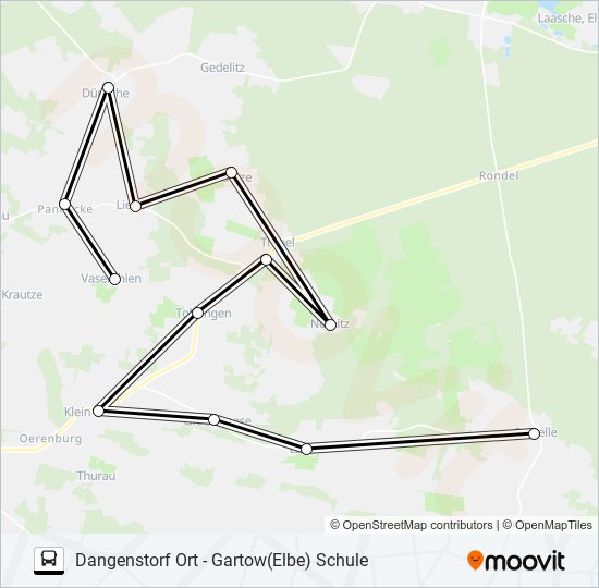 8506 bus Line Map