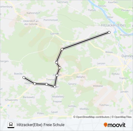 8908 bus Line Map