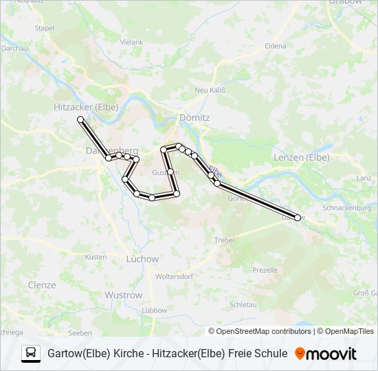 8913 bus Line Map