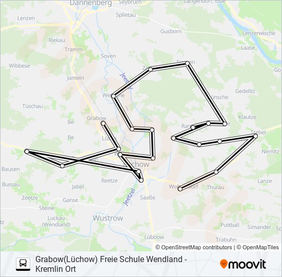 8915 bus Line Map