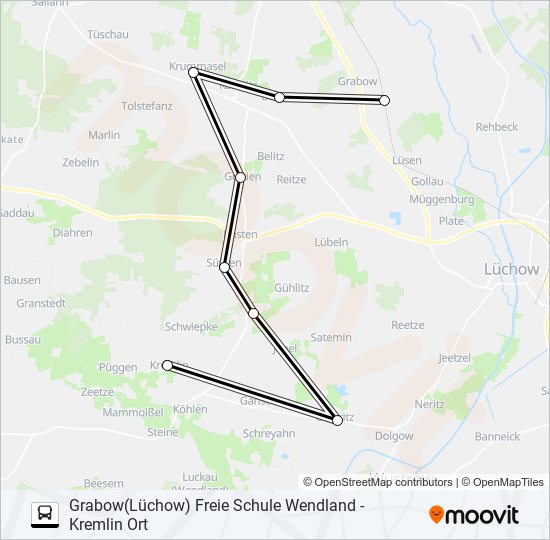 8915 bus Line Map