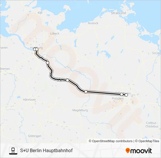 Поезд 11: карта маршрута