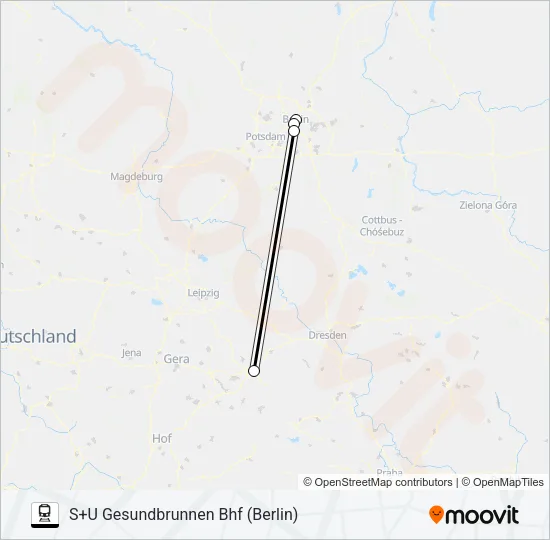 17 Train Line Map