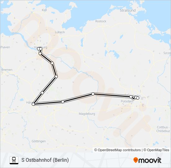 Поезд 24: карта маршрута