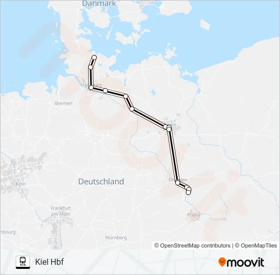 27 Train Line Map