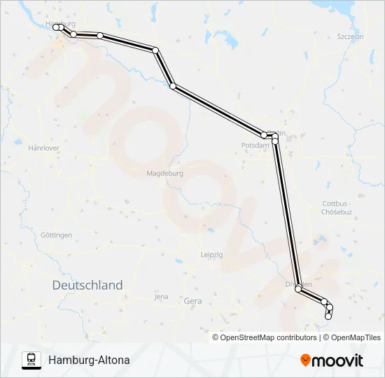 27 Train Line Map
