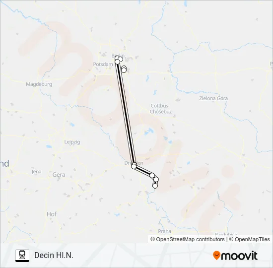 27 Train Line Map