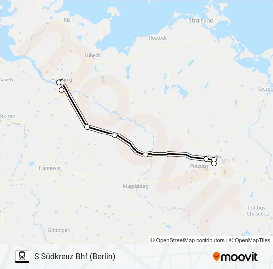 Поезд 28: карта маршрута