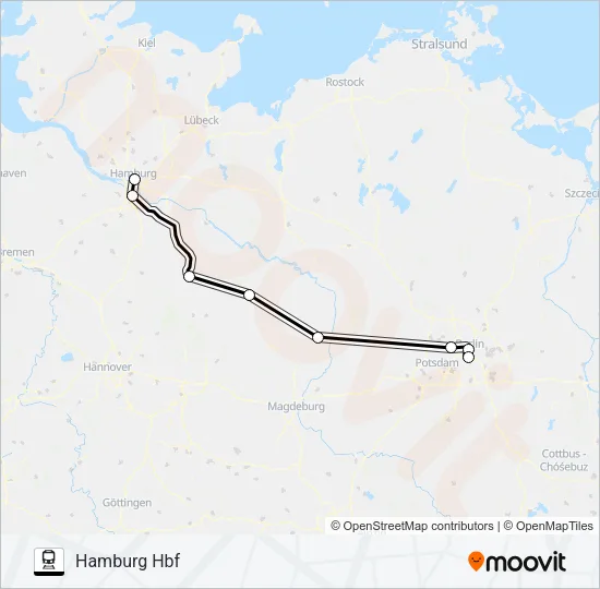 Поезд 28: карта маршрута