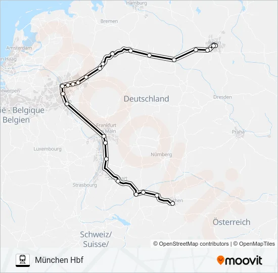 48 Train Line Map