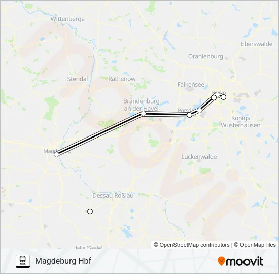 Поезд 56: карта маршрута
