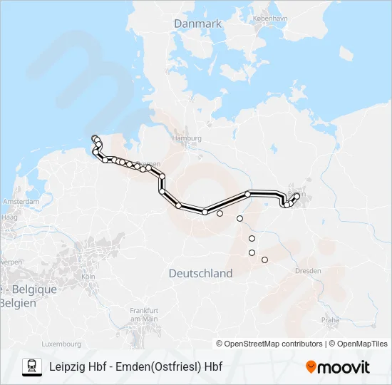 56 Train Line Map