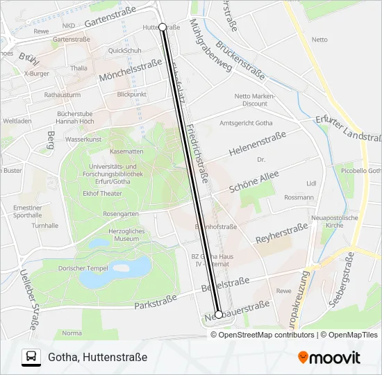 C Bus Line Map