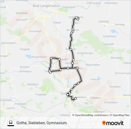 Автобус 810: карта маршрута