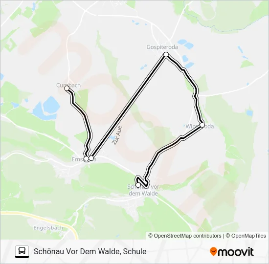 Автобус 853: карта маршрута