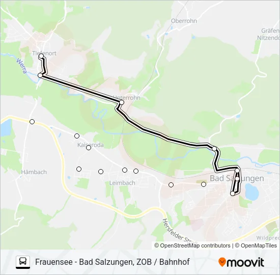 101 Bus Line Map
