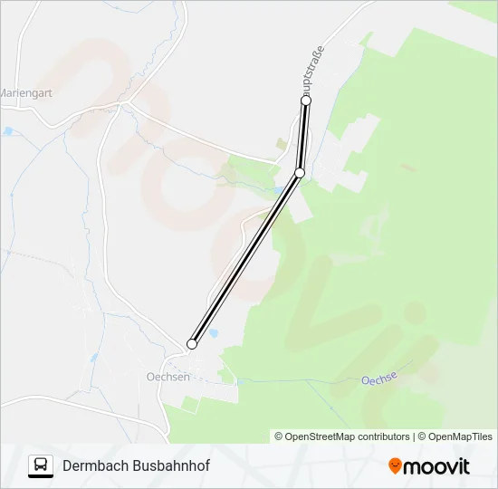 111 Bus Line Map