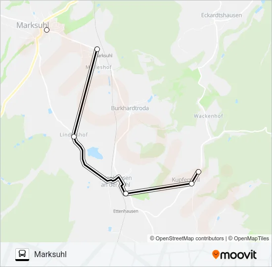 119 Bus Line Map